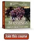 Laws of Blessings