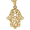 Copy of  14 Karat Gold Hamsa Pendant